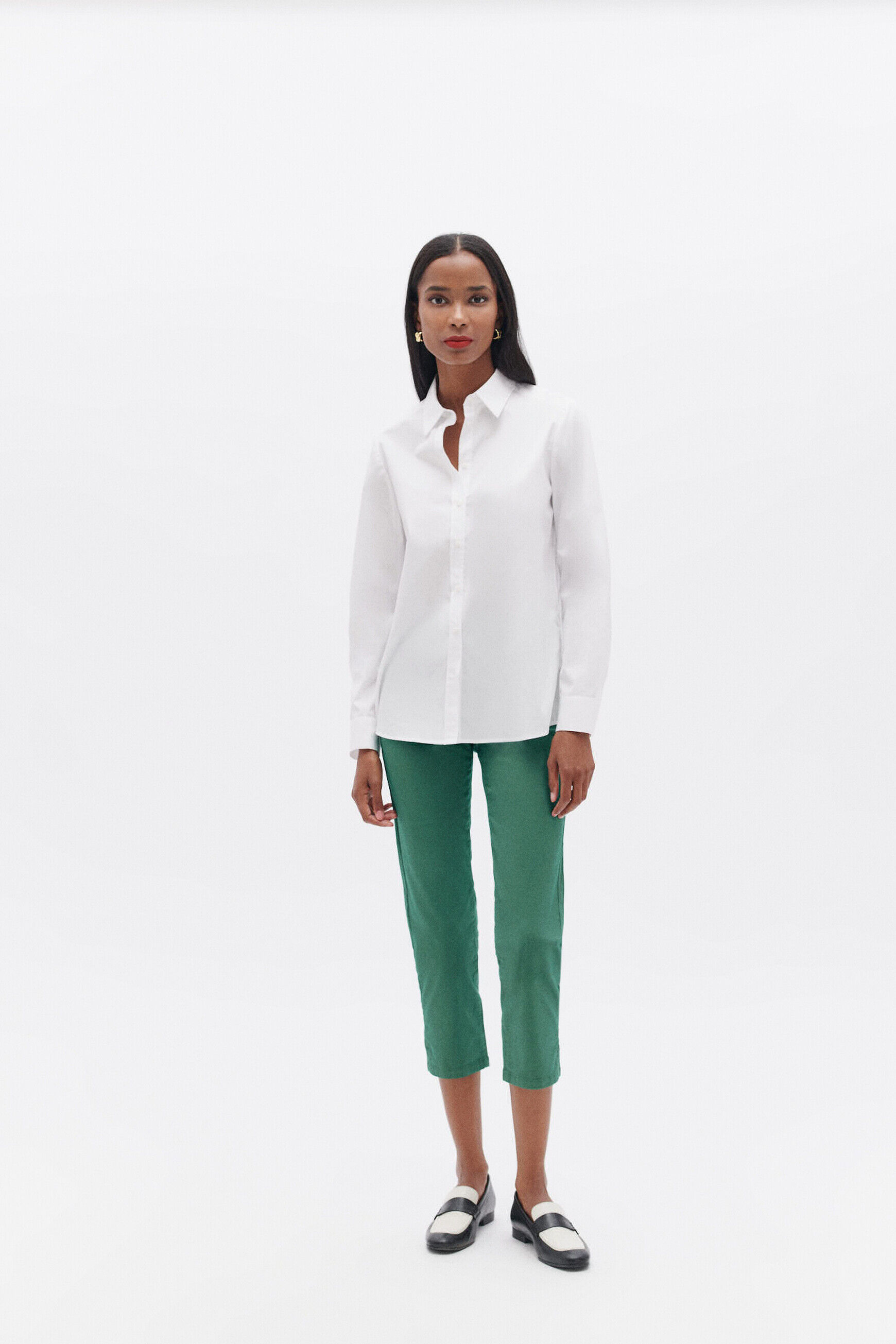 Chemise cbrenda2 blanc femme