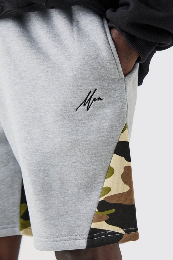 Lockere Man Camouflage Shorts