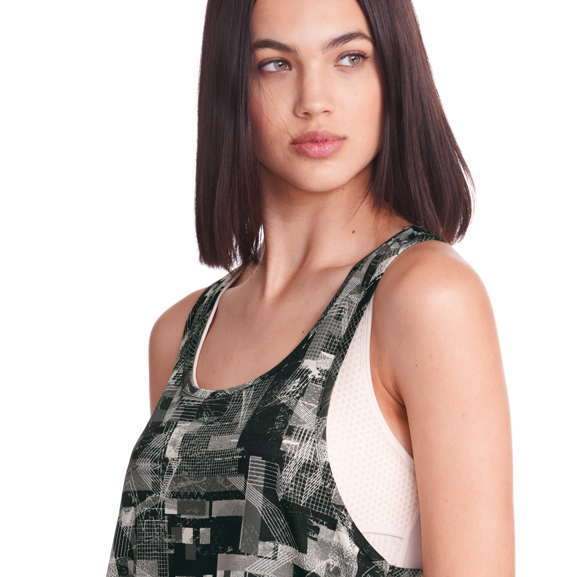 Damen Sport-Top mit Grafikmuster