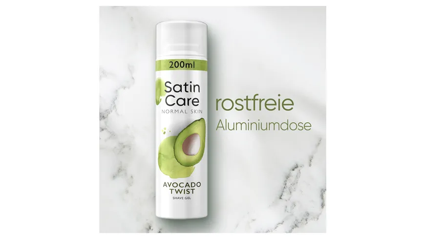 Gillette VENUS Rasiergel Satin Care Avocado 200 ml 200 ml