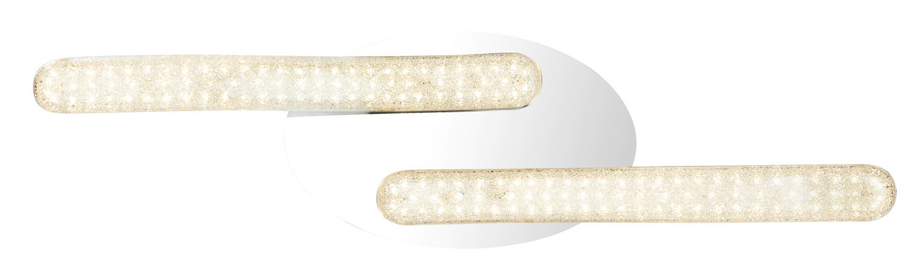 Globo Lighting - NABRO - Deckenleuchte Metall verchromt, LED