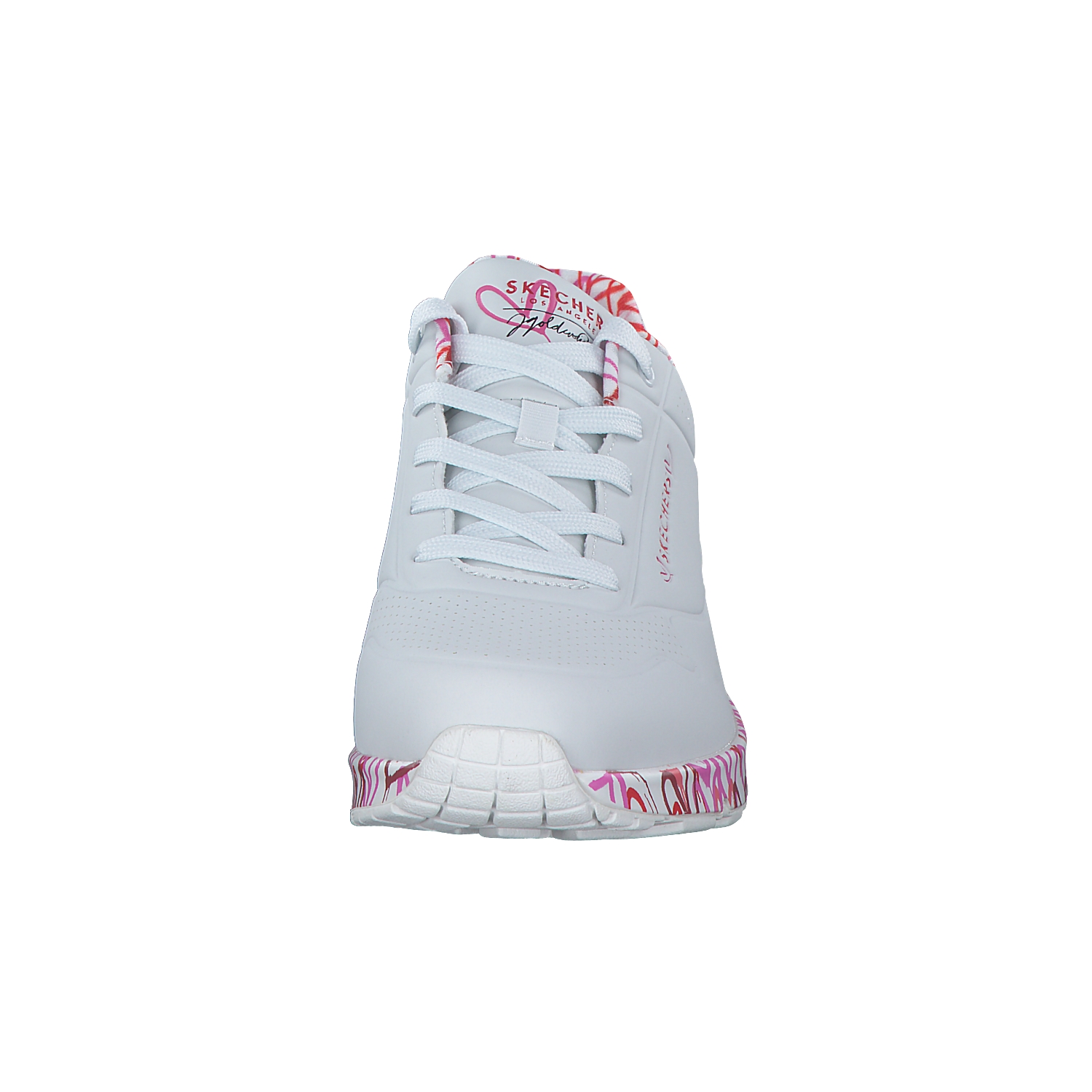 Skechers 155506, Sneakers Low, Damen, WRPK white/red/pink