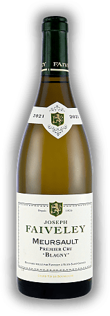 Domaine Faiveley, Blagny, Chardonnay, Meursault Premier Cru, Trocken, 2021, Bourgogne blanc  Domaine Faiveley, Blagny, Chardonnay, Meursault Premier Cru, Trocken, 2021, Bourgogne blanc   Jahrgang 2021 - 0,75	 Liter - Vol 13%