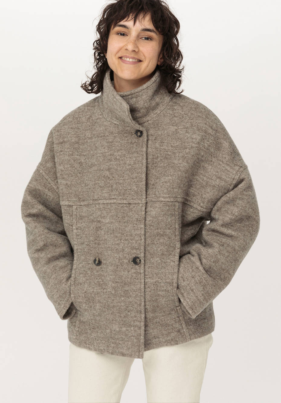 Rhön-Cabanjacke aus regionaler Schurwolle