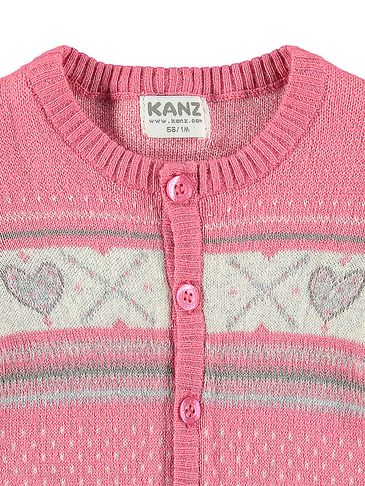 Kanz Strickjacke in Rosa günstig kaufen 80
