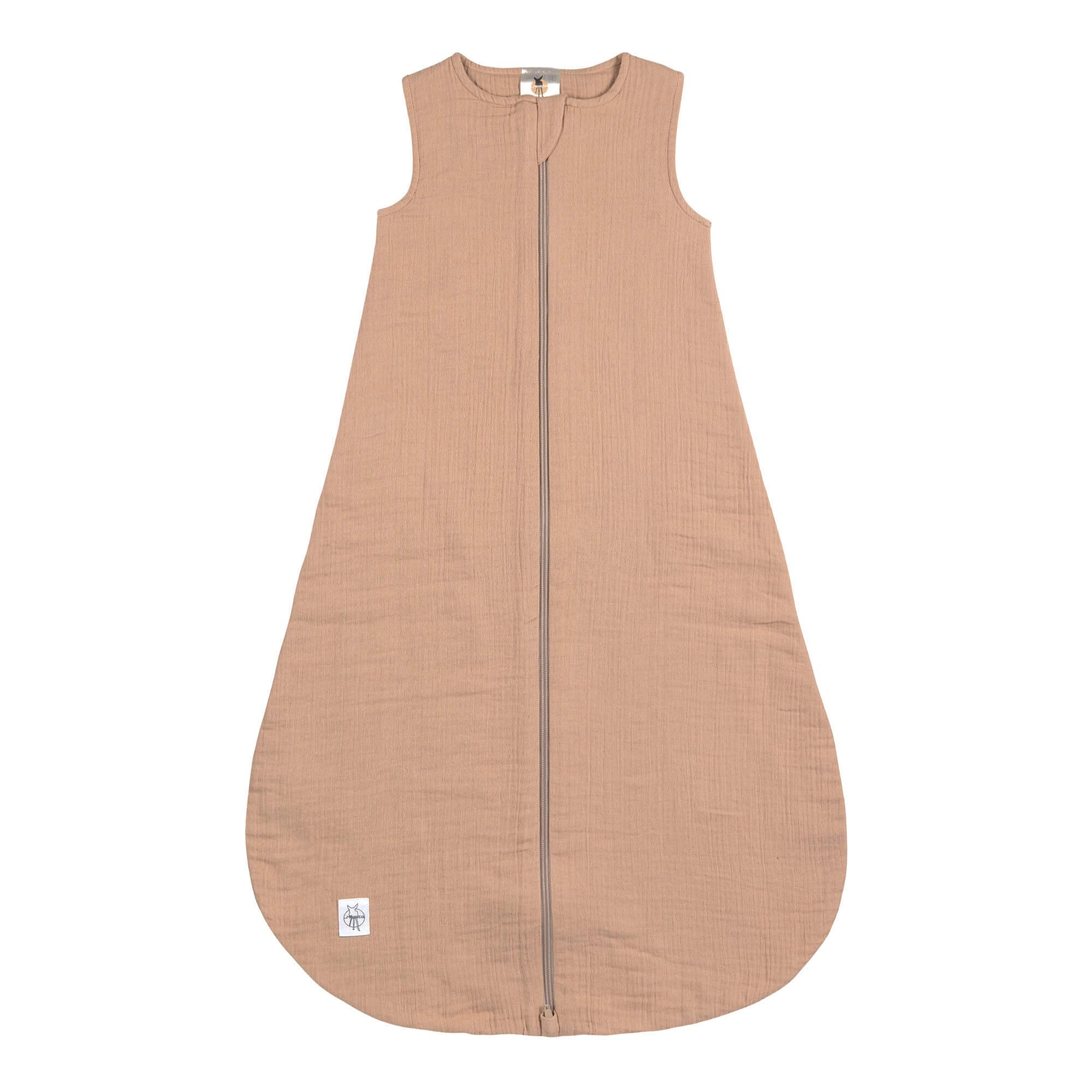 Musselin Schlafsack (Sommer, Tog 1) - Bio Baumwolle, Orange