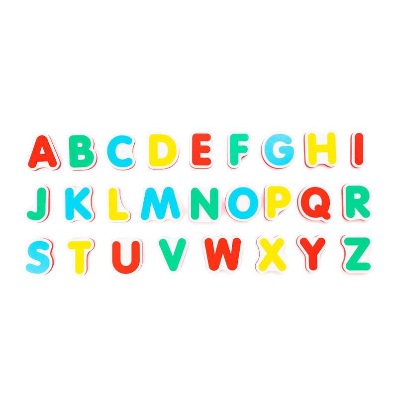 26 lettres en mousse pour le bain Oxybul