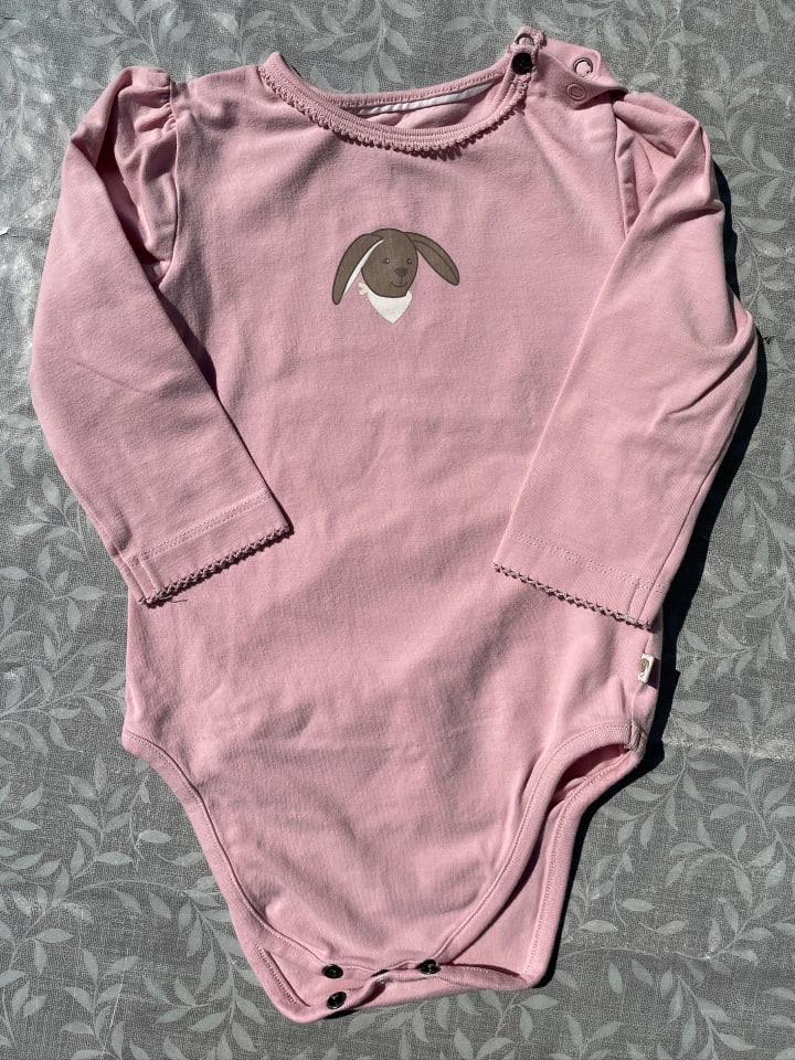 Sterntaler Langarm Body Hase in zartrosa günstig kaufen 86