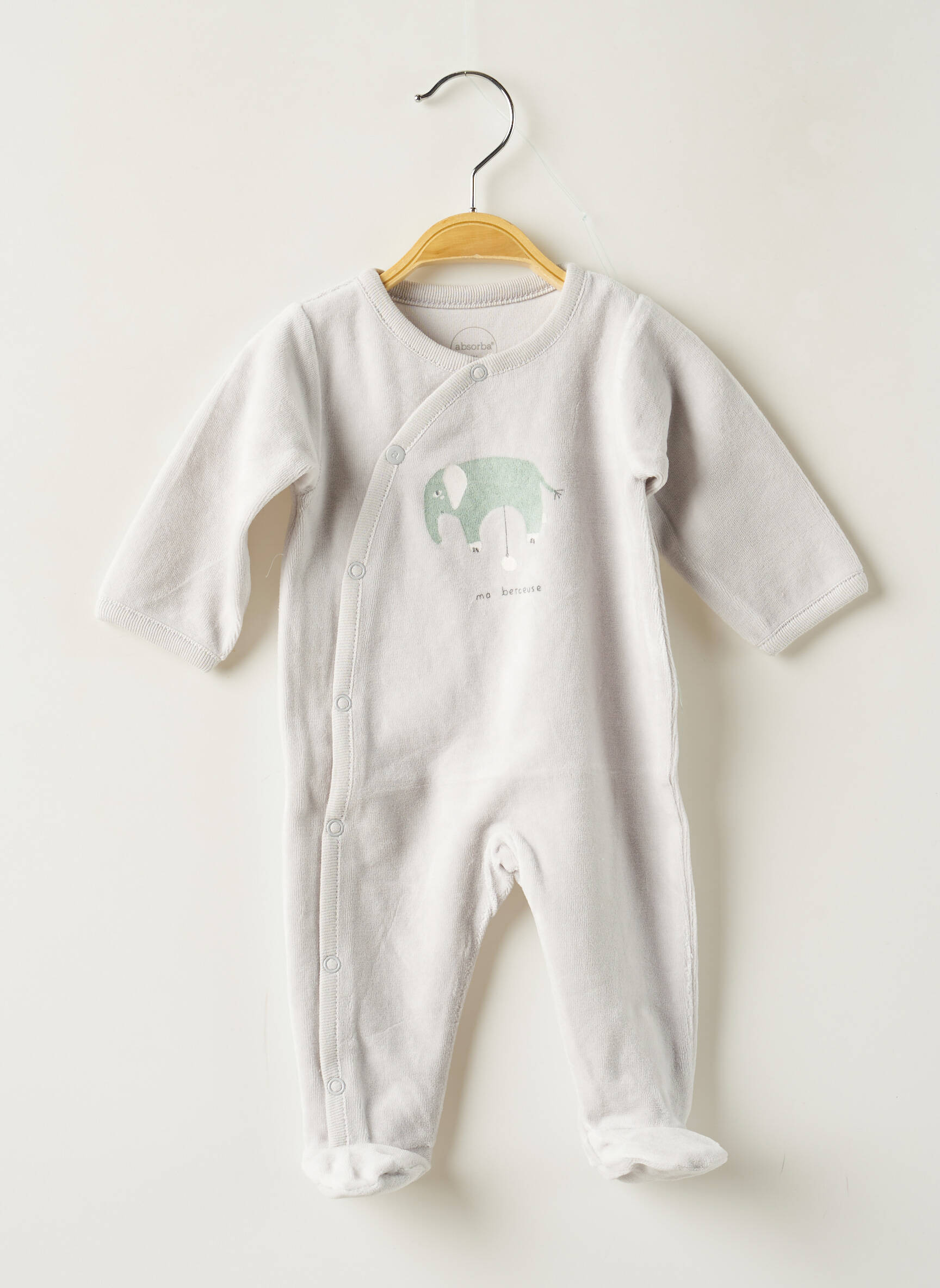 Absorba Dors Bien Enfant couleur gris