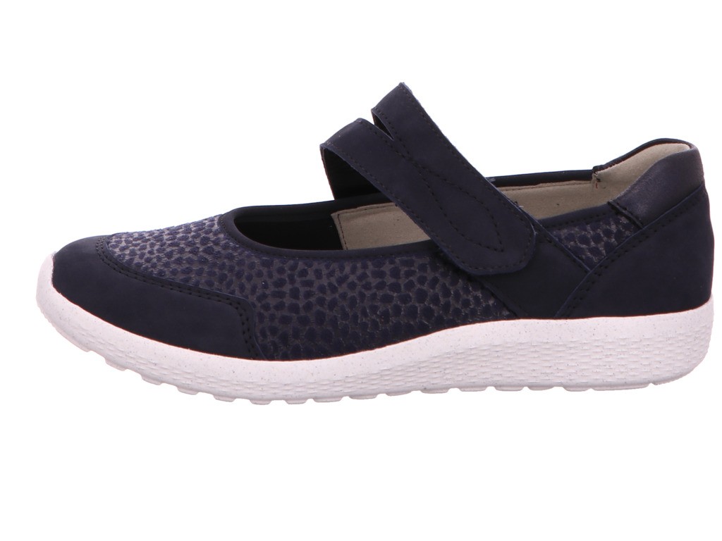 WALDLÄUFER Komfort Slipper blau