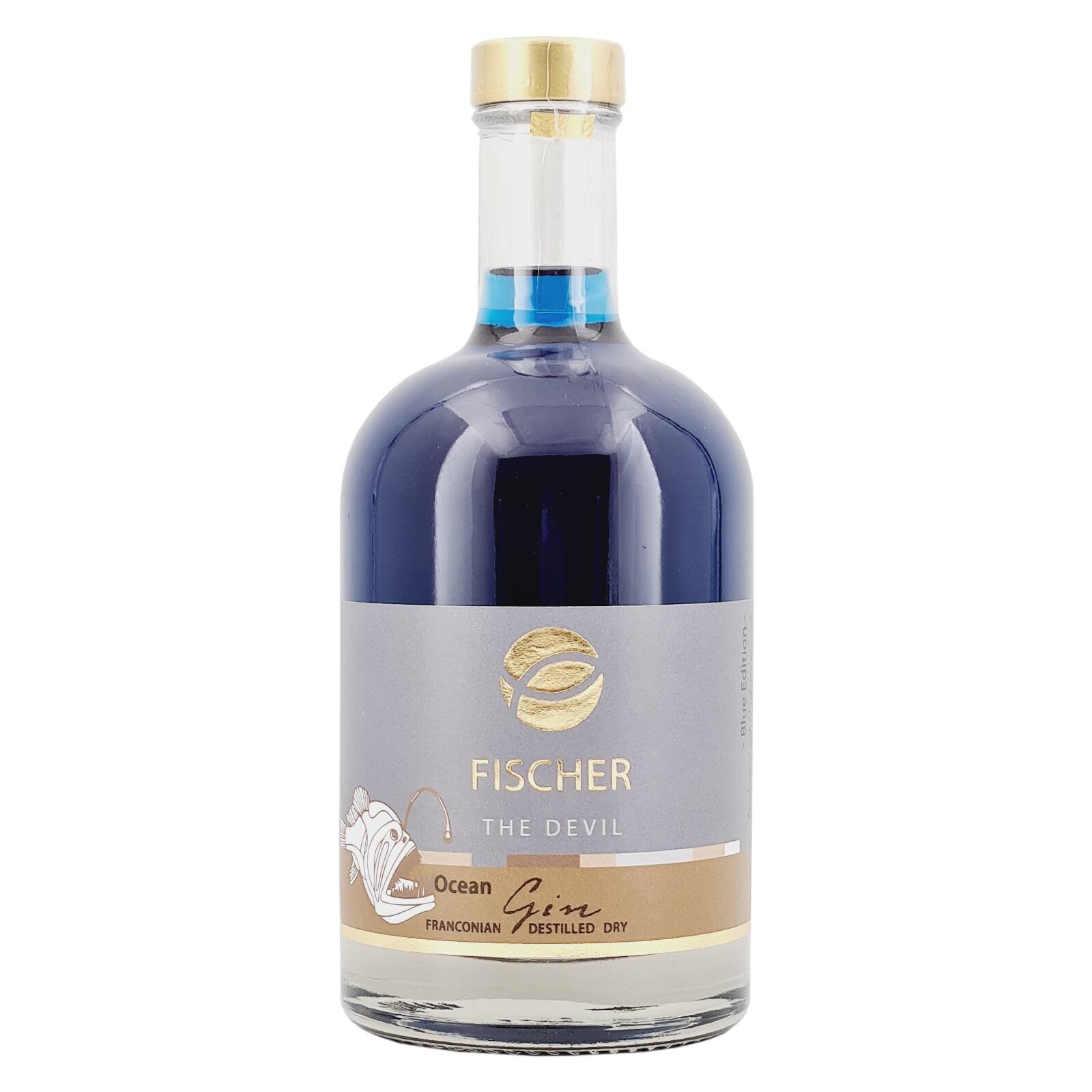 Weingut Fischer (Franken) Gin Ocean Franconian Destilled Dry (Blauer Gin)