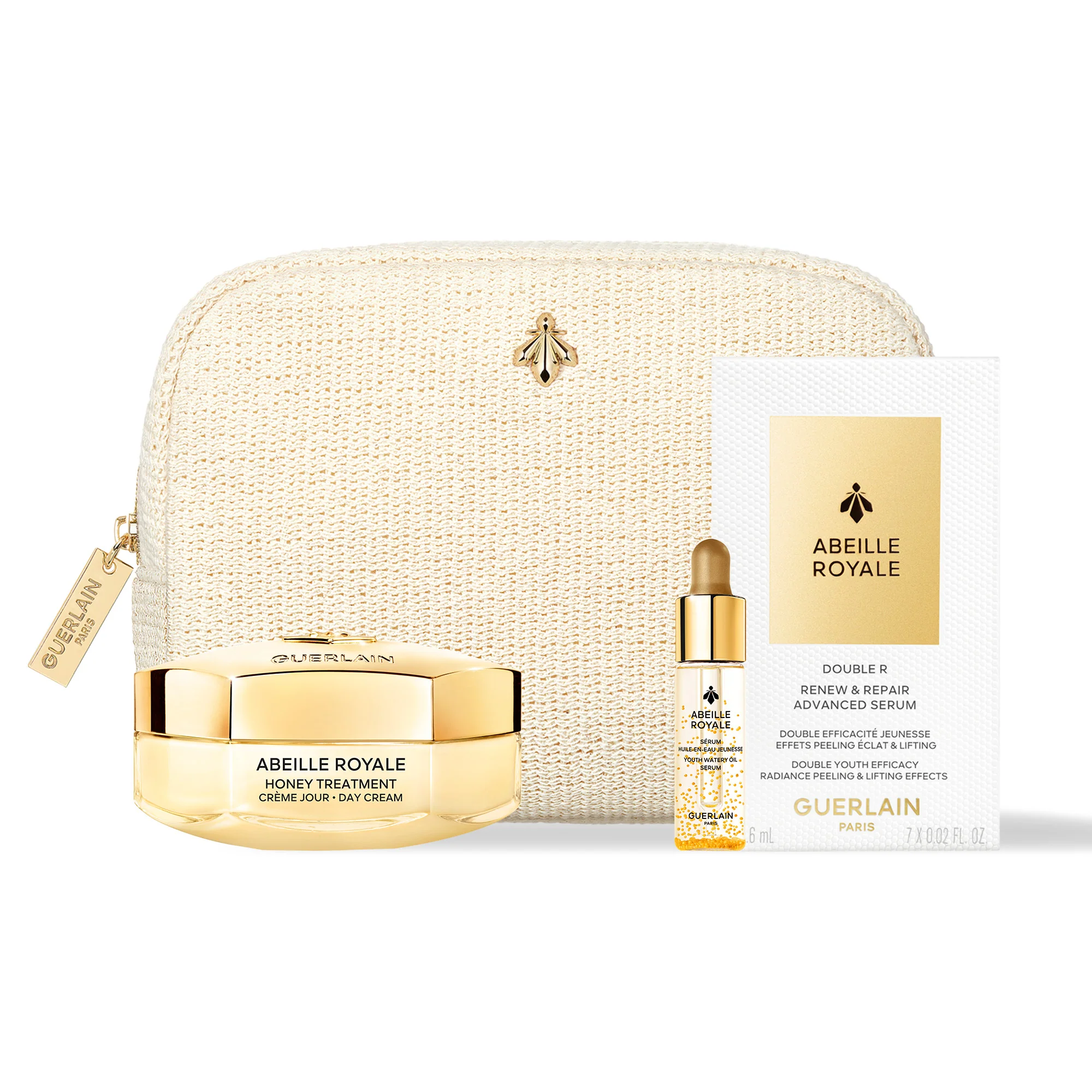 Abeille Royale Anti-Aging Ritual Abeille Royale Honey Treatment Day Cream - Anti-rynkset, Anti-rynks dagkräm, Anti-rynks ansiktsserum, Påse