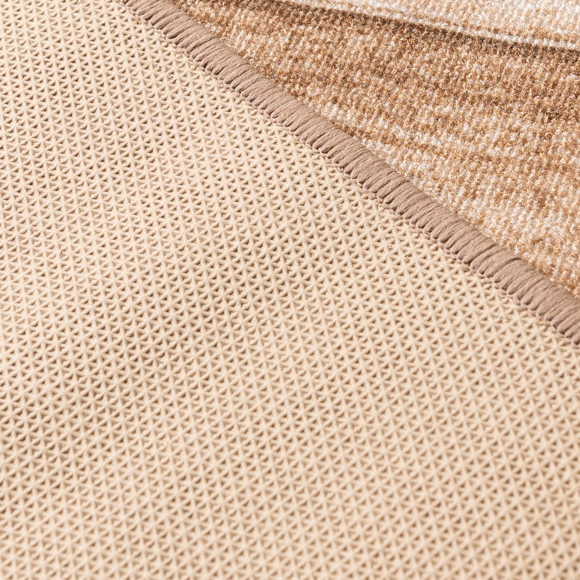 Läufer Läufer Teppichläufer Brücke - Vorzimmer Küche - Beige, Mazovia, 67 x 100 cm, Kurzflor, Rutschfest, Meterware, Verschiedene Größen