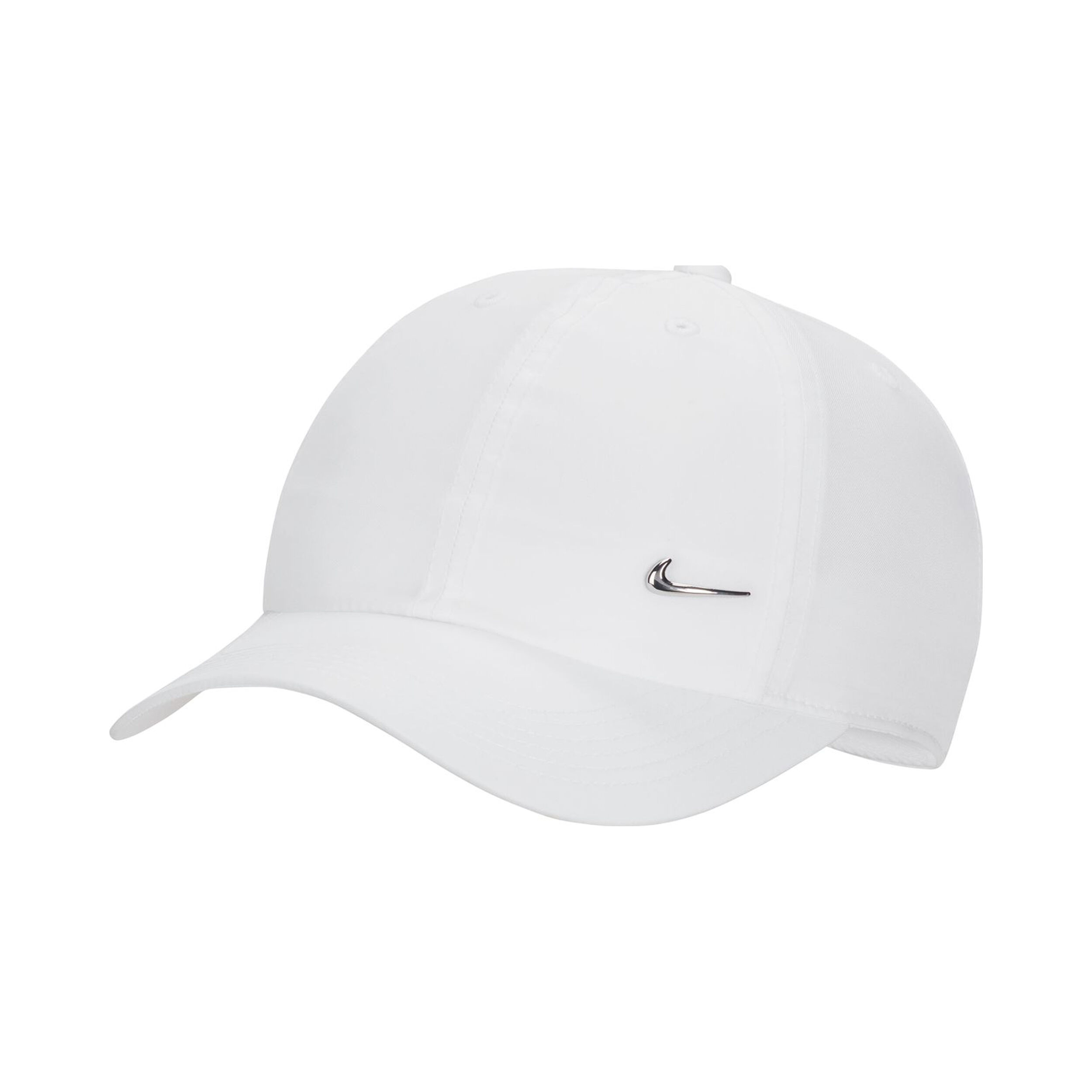 Dri-Fit Club Metal Swoosh Cap Kinder - Weiß