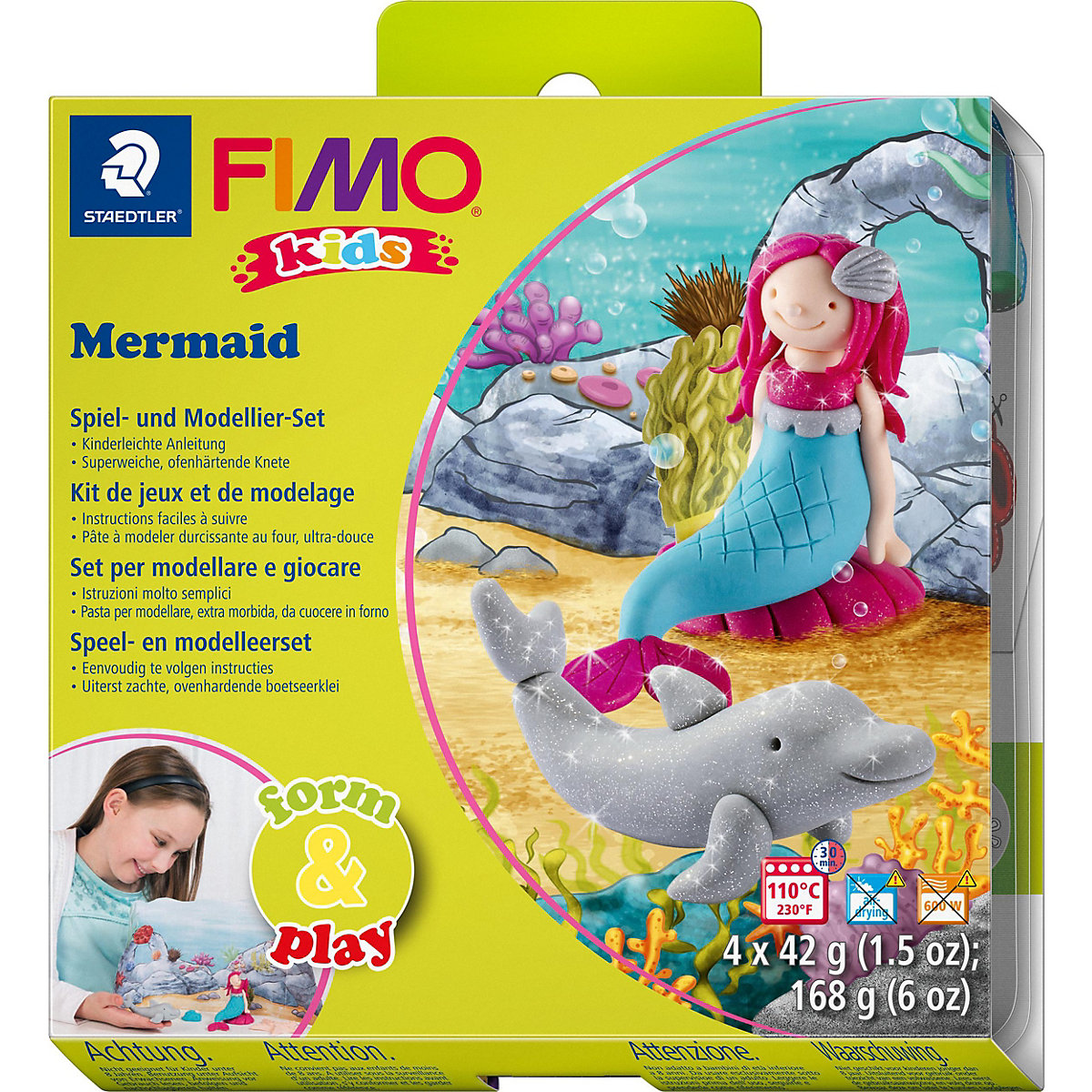 FIMO kids Form & Play Mermaid