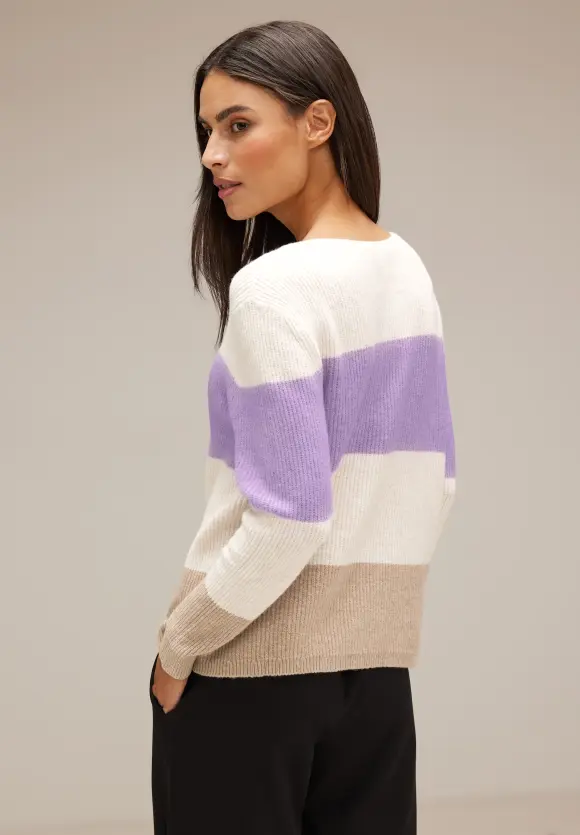Street One Blockstreifen Pullover