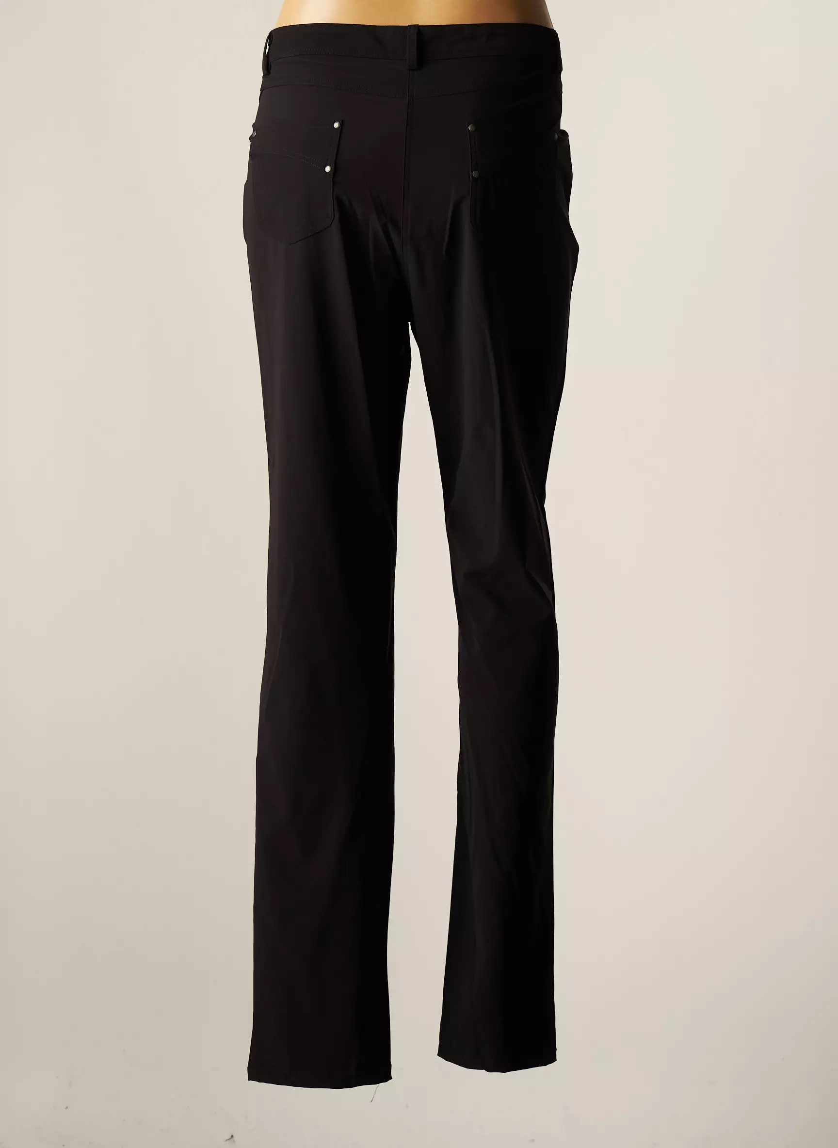 Felino Pantalons Slim Femme couleur noir