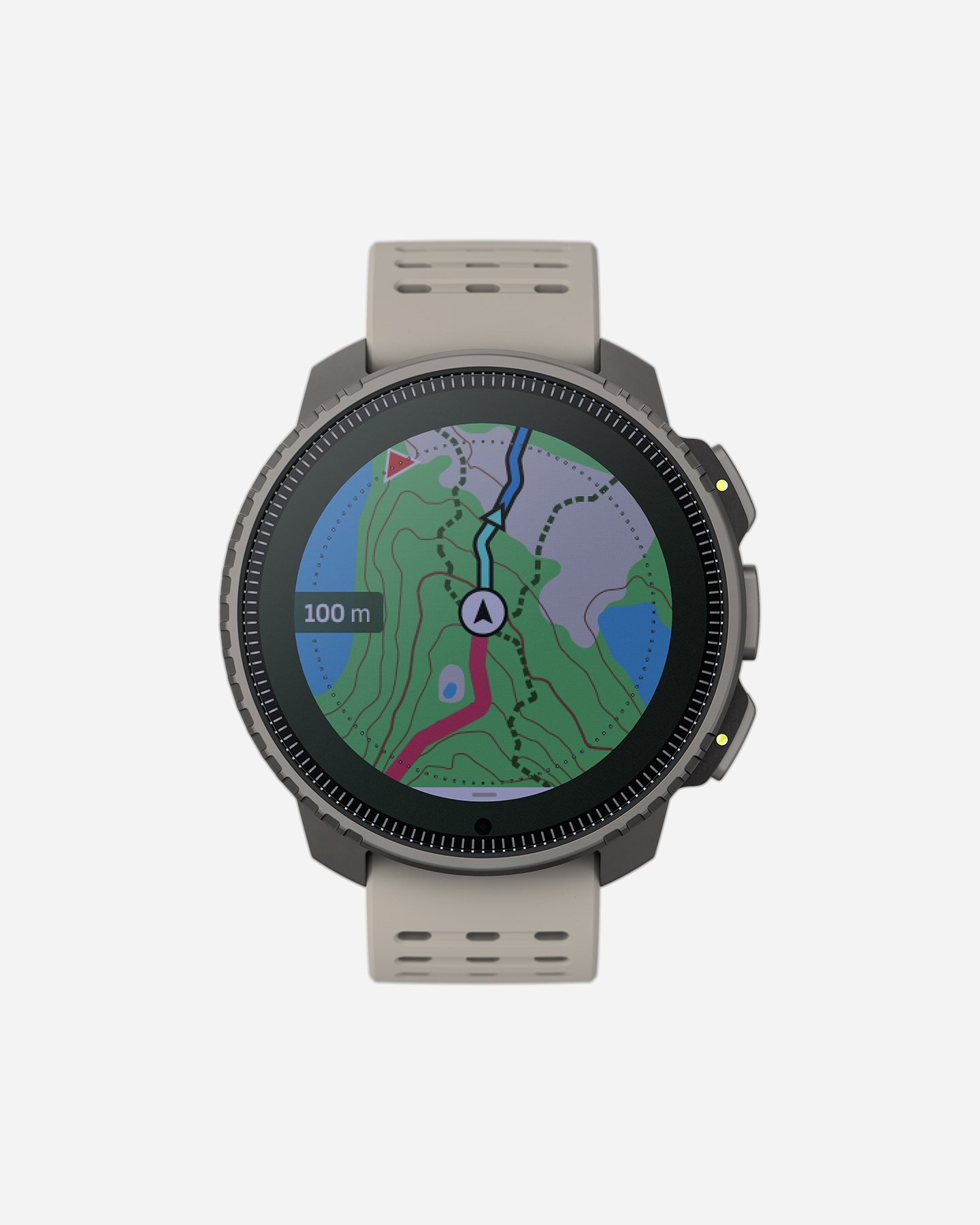 Suunto Vertical Titanium Solar Multifunction Watch SS050860000