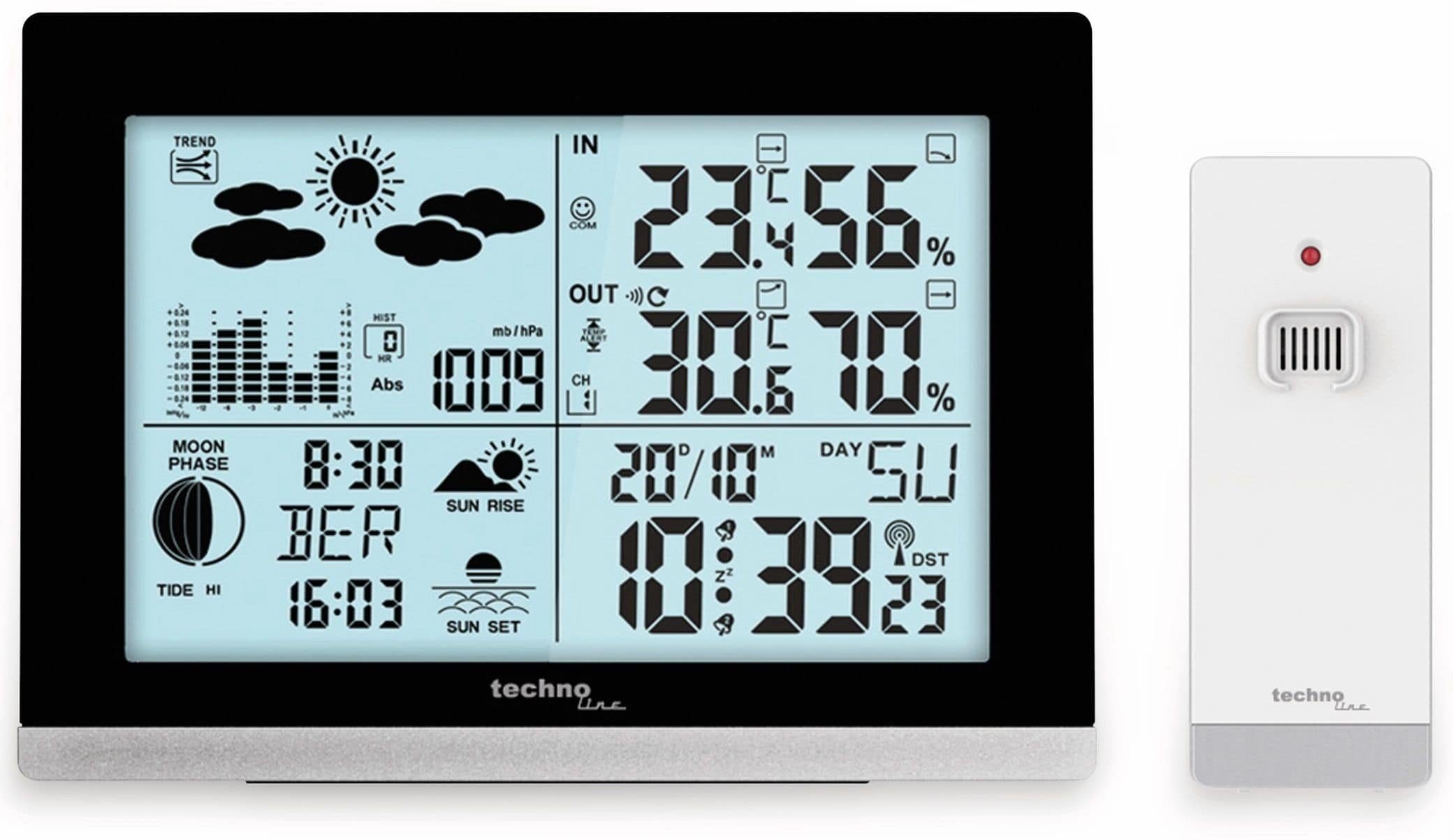 technoline TECHNOLINE Funk-Wetterstation WS 6762 Wetterstation