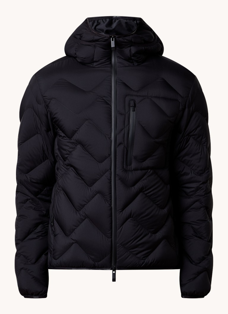Moncler Steliere quilted jacket with down fill and hood