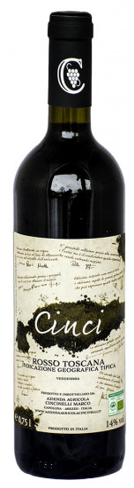 2018 Cinci Toscana IGP trocken Bio - Azienda Agricola Cincinelli Marco