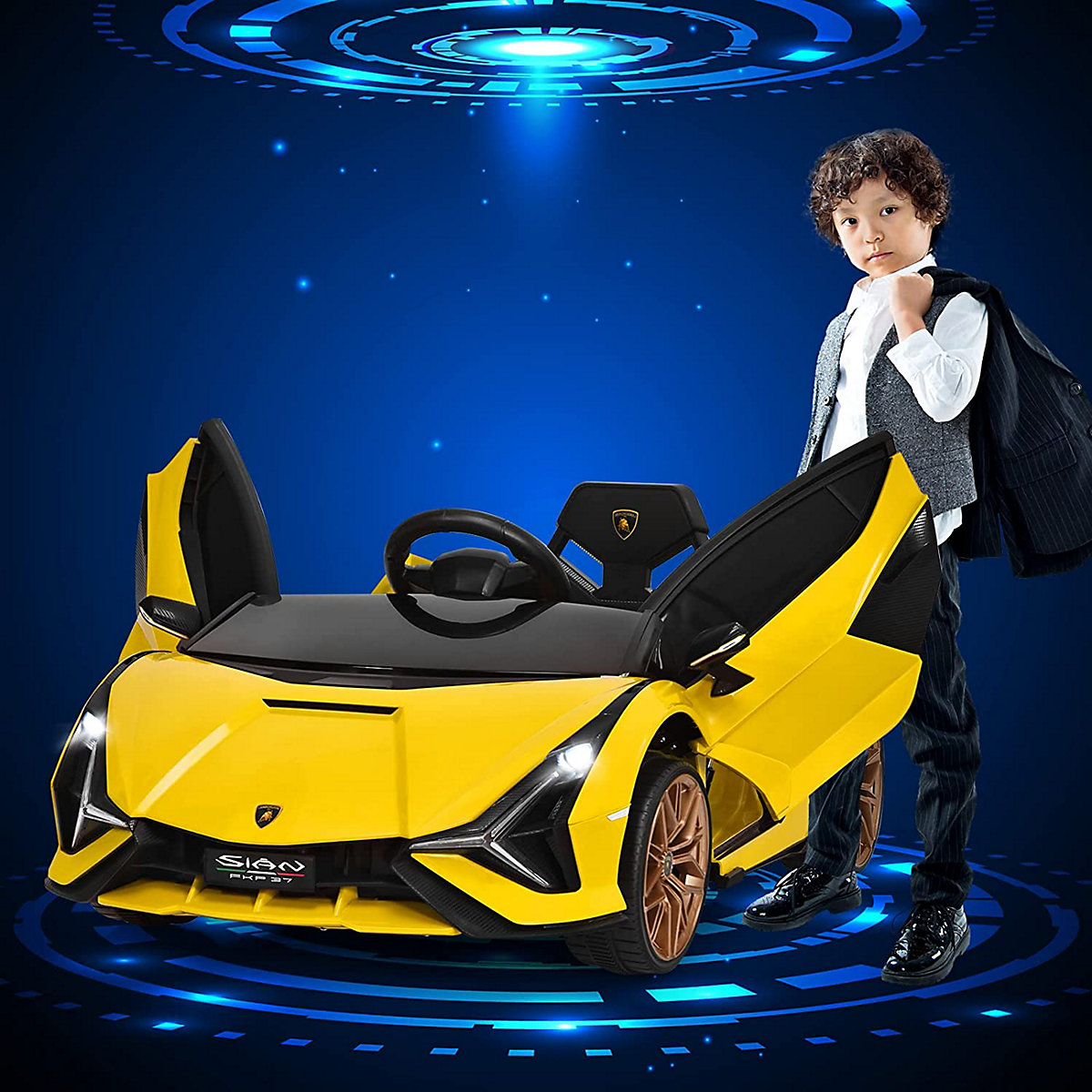 Elektroauto Lamborghini 2.4G Fernbedienung 3-8 Jahre