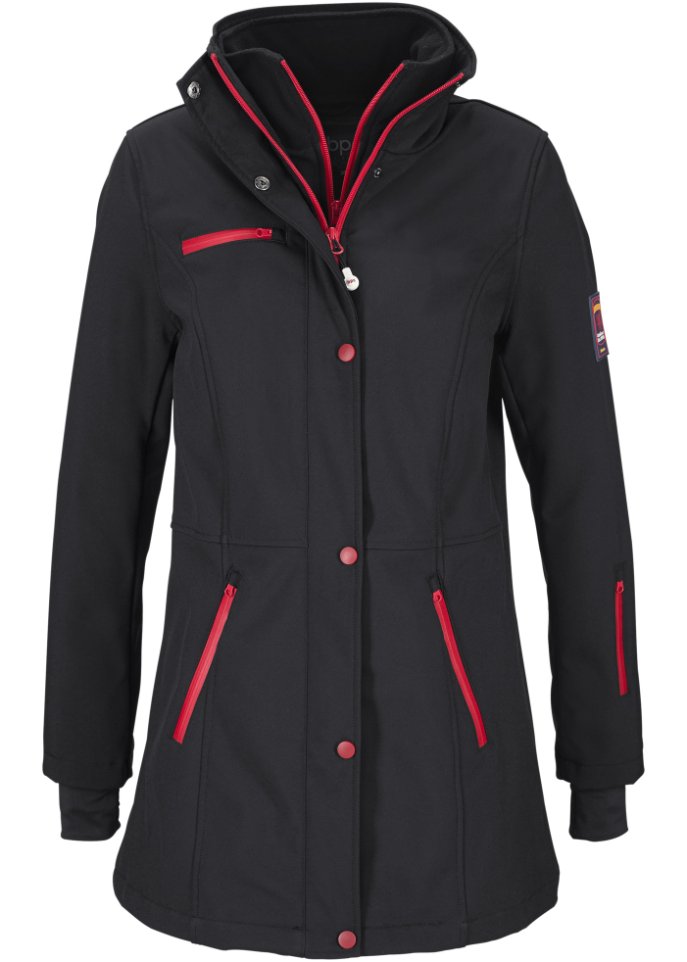 Stretch-Softshell-Longjacke