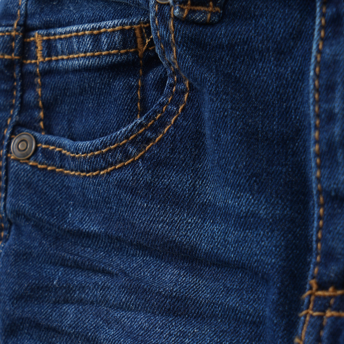 Jungen Slim-Jeans mit Used-Waschung
