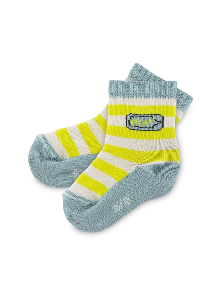 Sigikid Socken-Set 3er Sporty Dino in Blau/Gelb günstig kaufen
