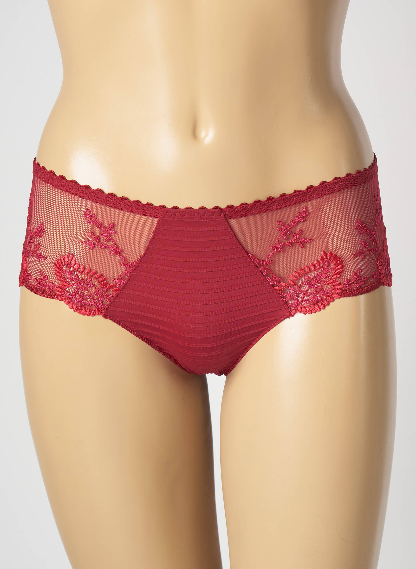 Louisa Bracq Shorties Femme couleur rouge