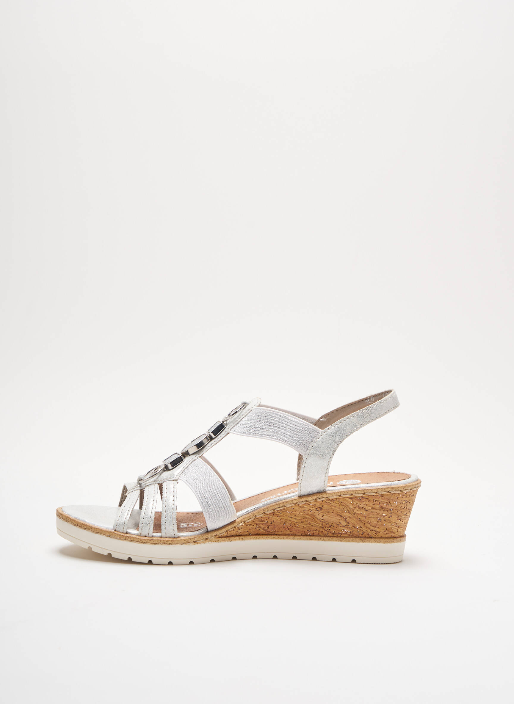 Remonte Sandales Nu Pieds Femme couleur gris