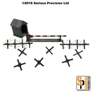 Checkpoint & Barrier Set (28mm)