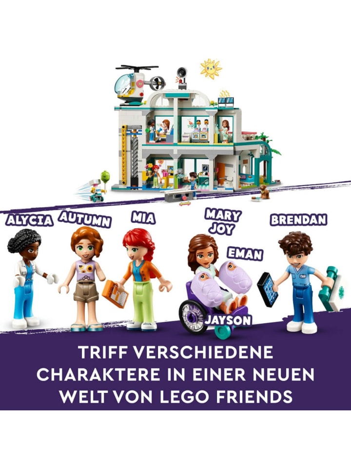 LEGO Friends Heartlake City Krankenhaus in Mehrfarbig ab 7 Jahre günstig kaufen onesize