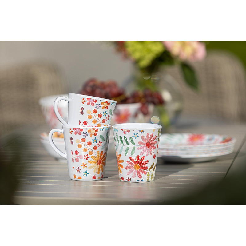 Cuisine Tallerken Flory ø 26,5 cm melamin