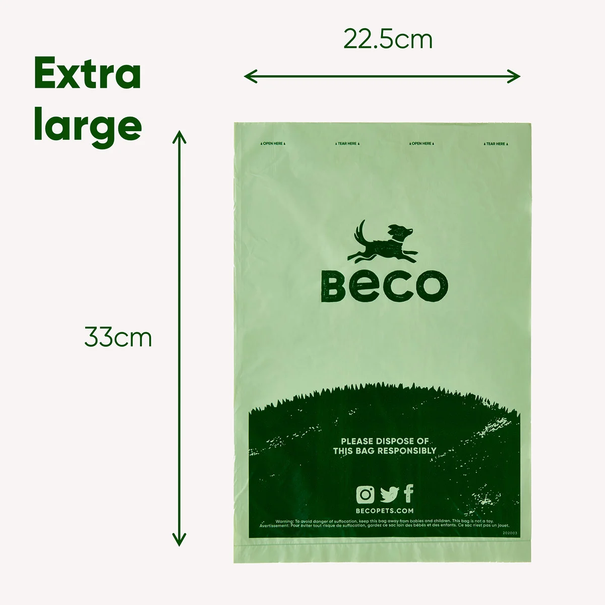 Beco Kotbeutel BecoBags 300 Stück günstig kaufen bei ZooRoyal