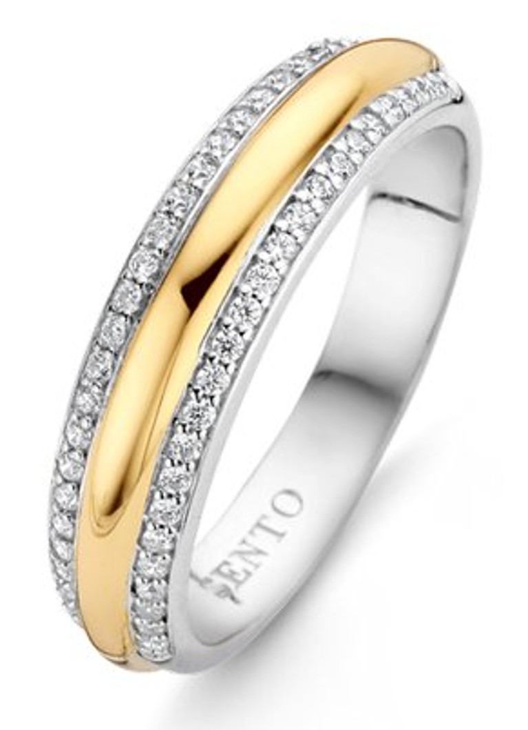 FEEL YOU - Inel Milano acoperit cu zirconiu cubic 12144ZY