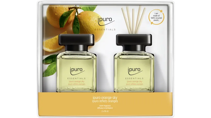 ipuro Set Raumduft Essential Orange Sky 100 ml
