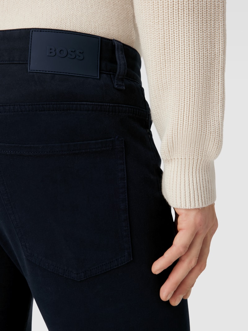 Hose im 5-Pocket-Design Modell 'Delaware' in marineblau