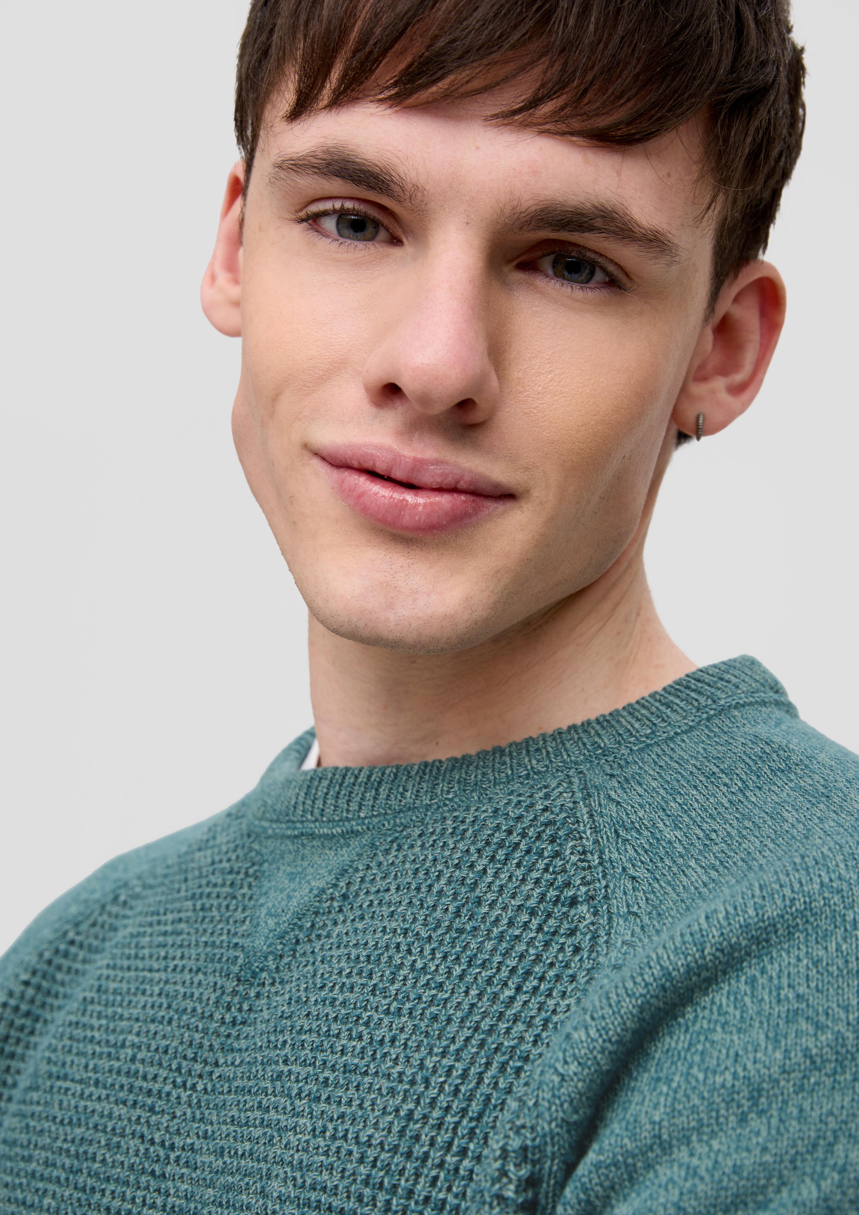 Strickpullover mit Raglanärmeln  2145183-72W0