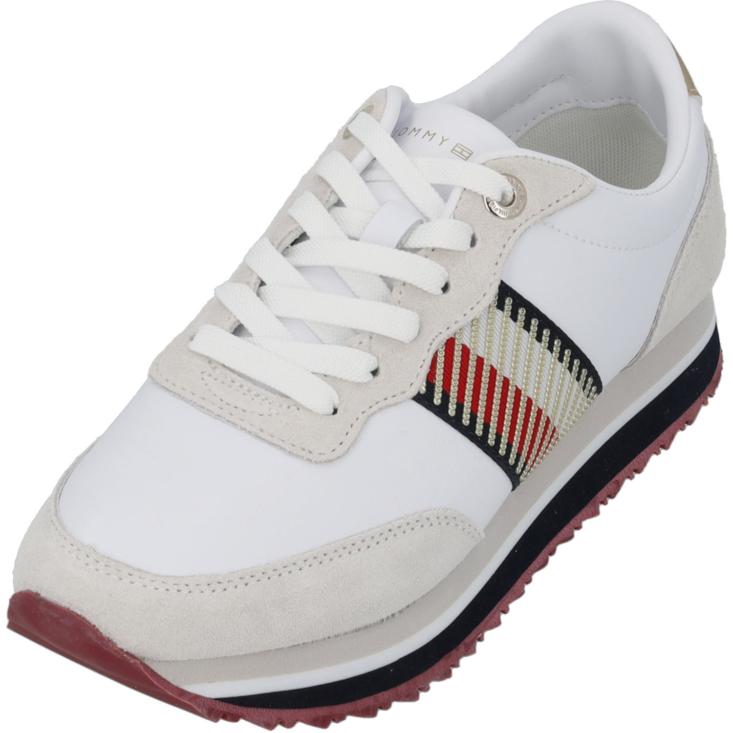 Tommy Hilfiger FW0FW06077, Sneakers Low, Damen, Weiß