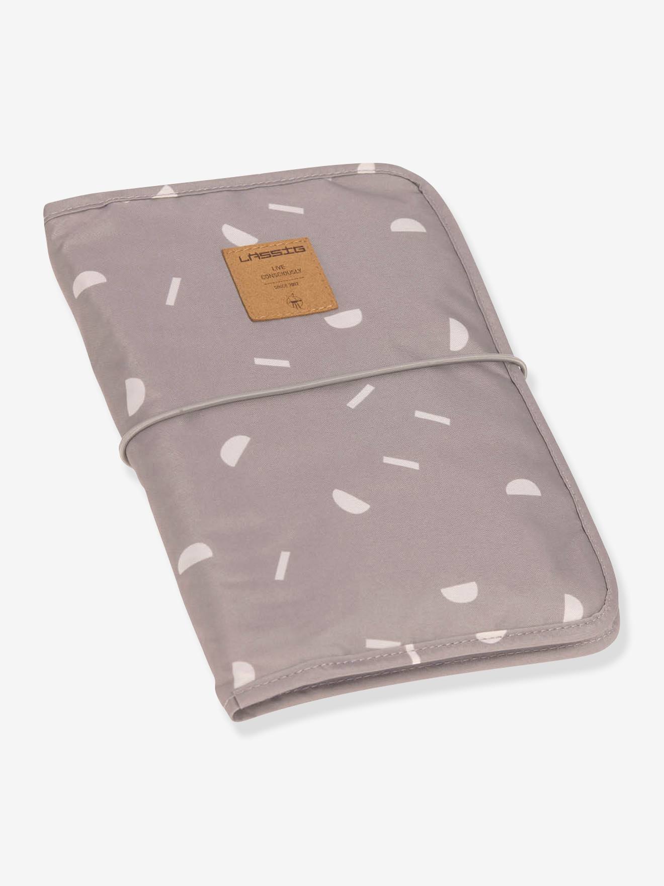 Pochette de change LÄSSIG floral menthe
