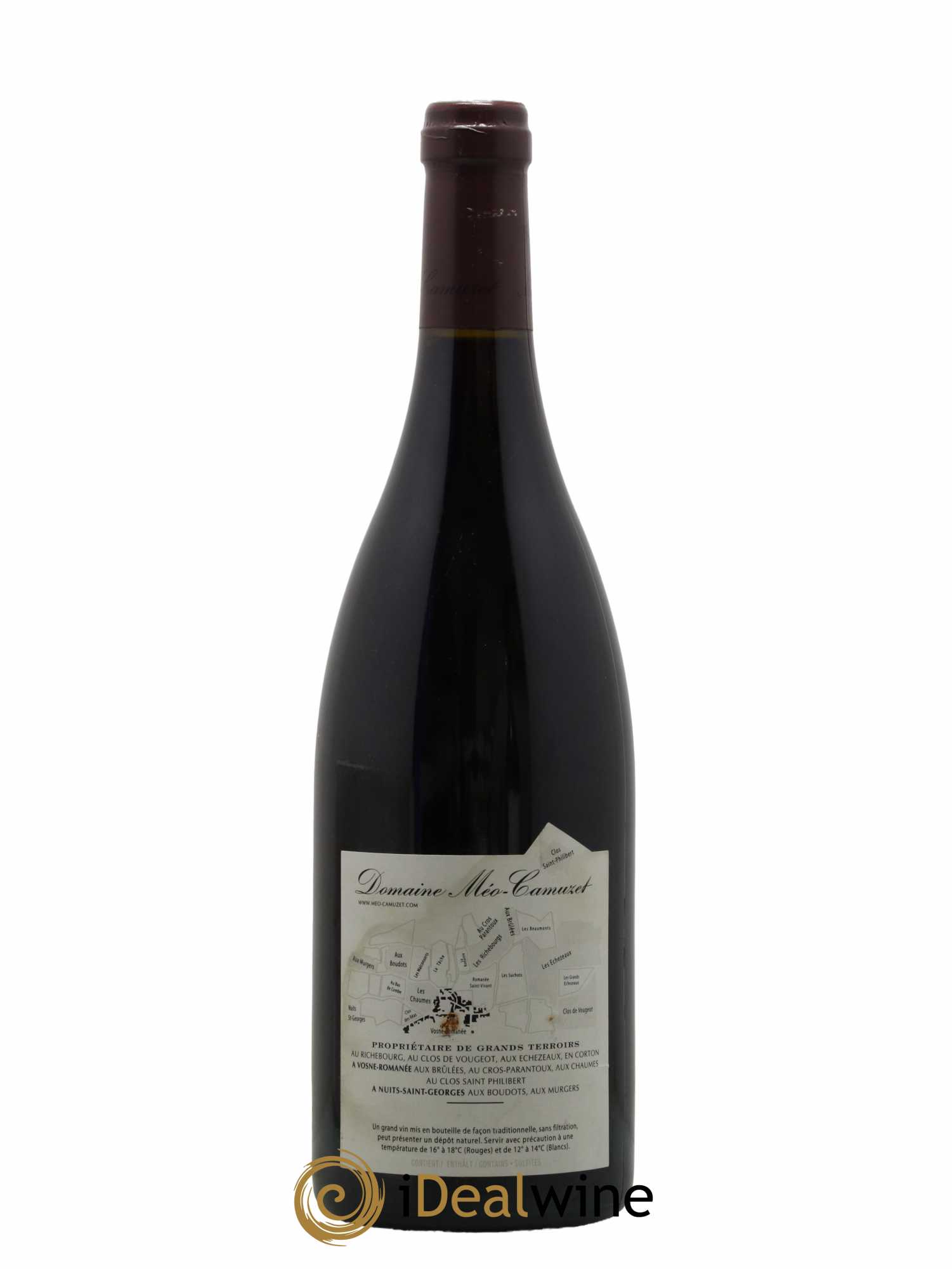 Vosne-Romanée 1er Cru Les Chaumes Méo-Camuzet (Domaine)  2007 - Lot de 1 Bouteille