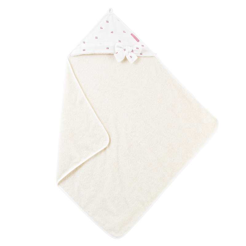 Cape de bain Cerise