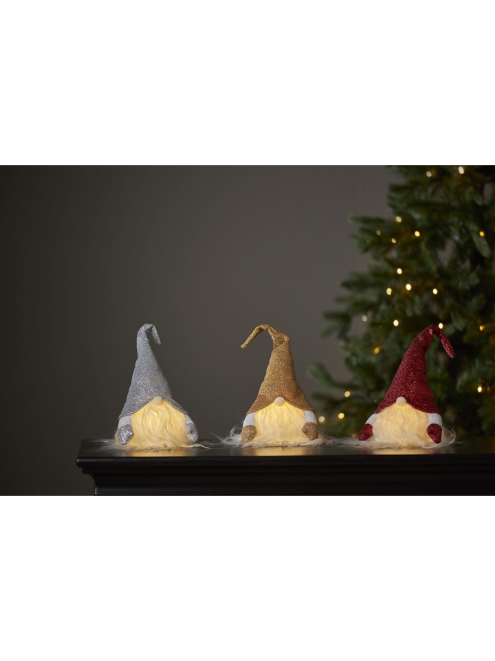 STAR Trading Weihnachtswichtel Joylight, gold, LED, 28cm in Gold günstig kaufen onesize