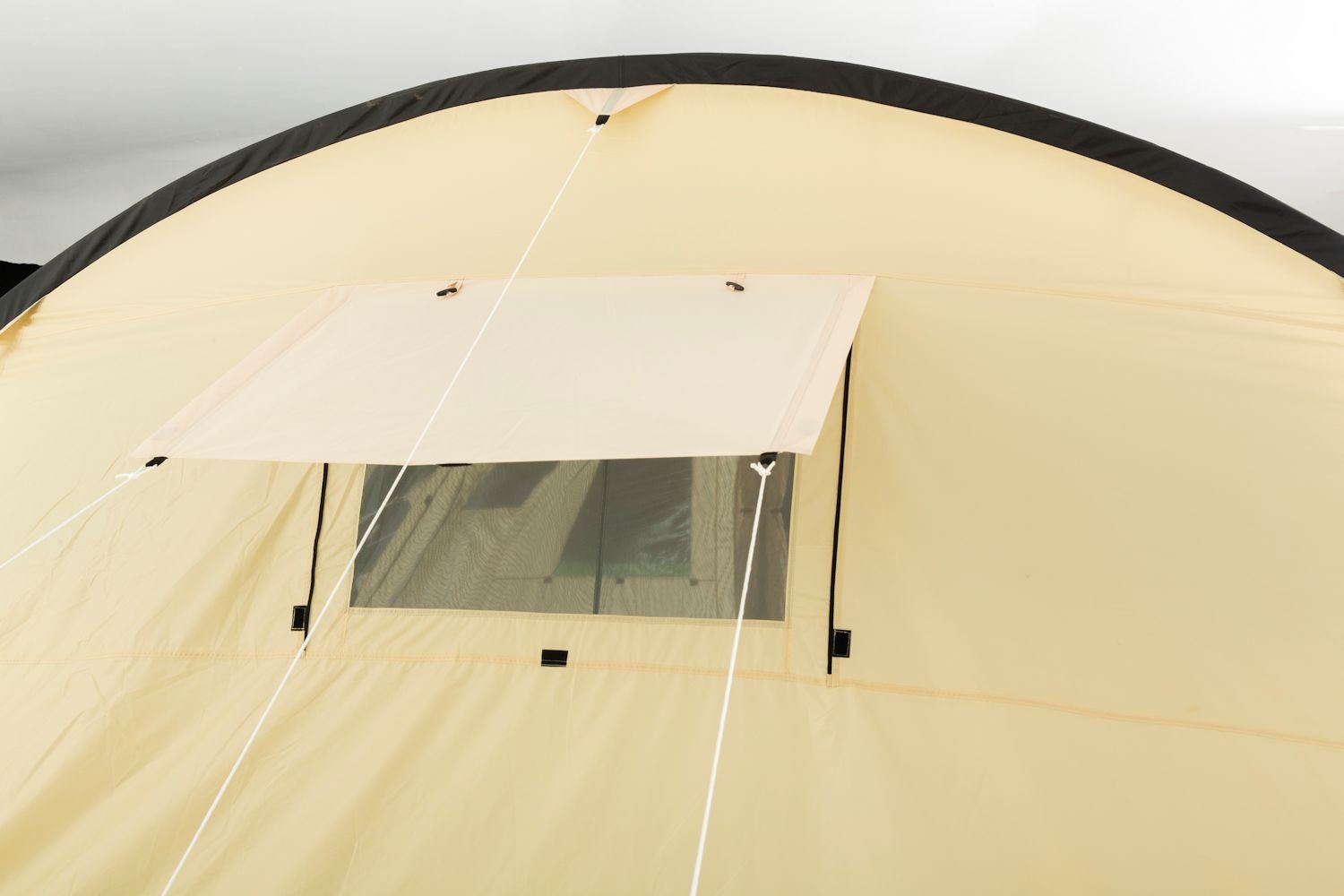 CampFeuer Tunnelzelt Zelt Caza für 6 Personen, Beige/Sand, Tunnelzelt 5000 mm Wassersäule, Personen: 6