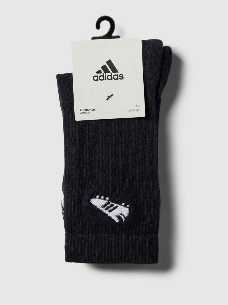 Socken mit Label-Detail in schwarz