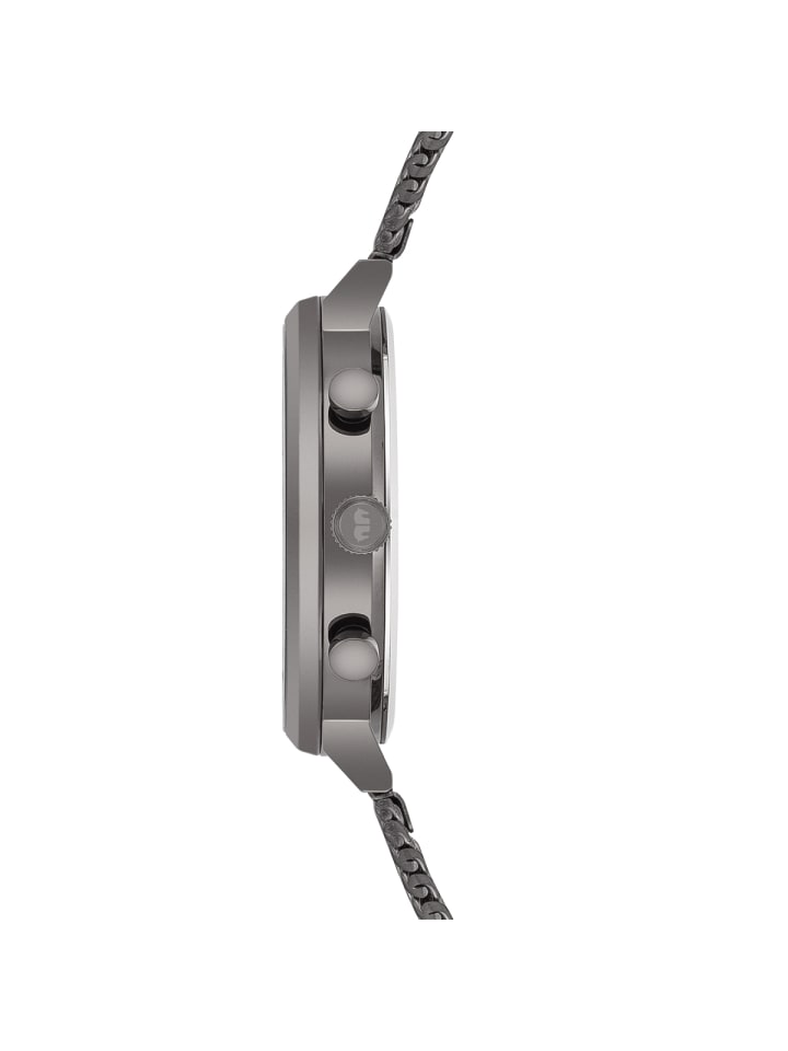 Rhodenwald & Söhne Herren Chronograph grau Edelstahl grau in grau günstig kaufen 21,5 cm