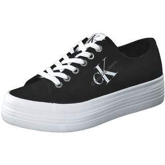 Calvin Klein Flatform Sneaker in schwarz
