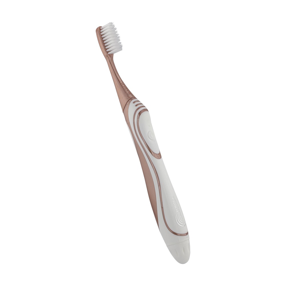 Oral Care INAVA HYBRID TIMER Blanc/Rose gold Edition limitée Brosse à dents électrique
