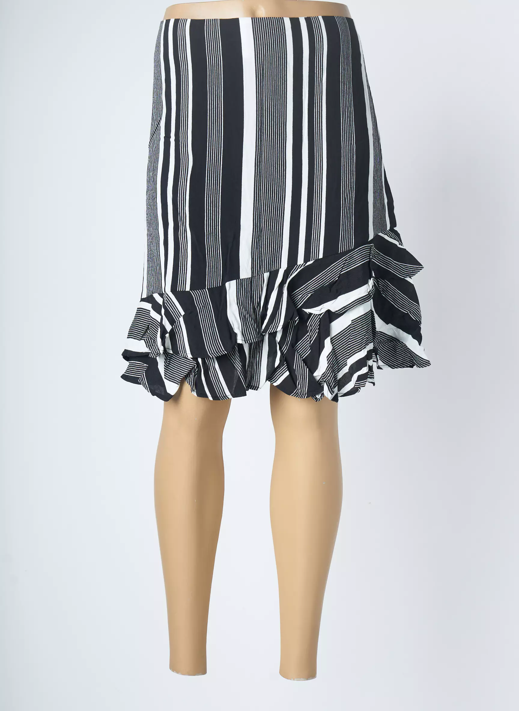 Esqualo Jupes Mi Longues Femme couleur noir